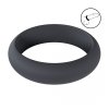 Wide O Silicone Cockring - XXL - 55mm - Black